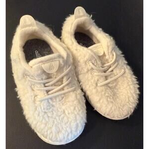 Allbirds Smallbirds Kids / toddler washable Sneakers white wool runners size 6c